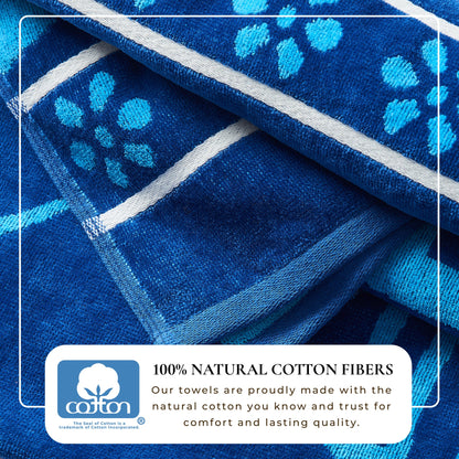 Maui Collection Cotton Velour Beach Towels, 30 x 60 Inch 2 or 4 Pack – view 75