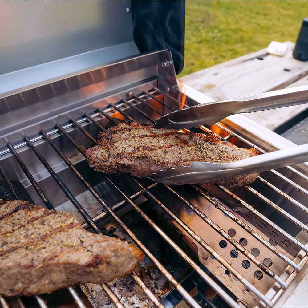 Monument G22 Stainless Steel Portable Tabletop Propane Gas Grill – view 5