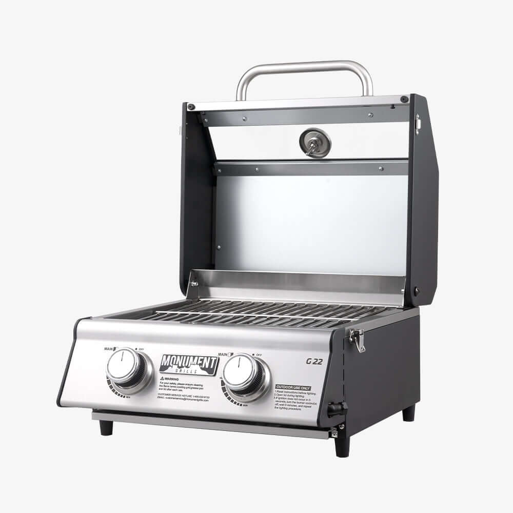 Monument G22 Stainless Steel Portable Tabletop Propane Gas Grill – view 19