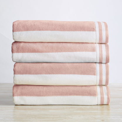 Pastel Striped Cabana Beach Towel – Edgartown Collection – view 79