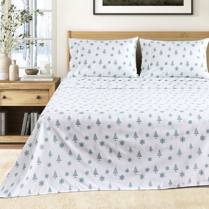 Brushed Microfiber Printed Sheet Set – Baylor Collection – view 48