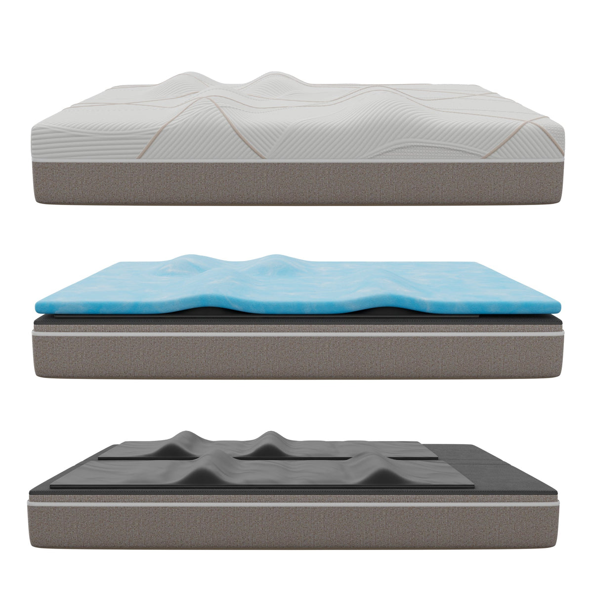GhostBed Massage Hybrid Mattress with Air Cell Massage, 12 Inch – view 19