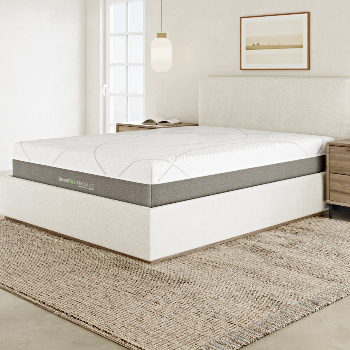 GhostBed Massage Hybrid Mattress with Air Cell Massage, 12 Inch – view 3