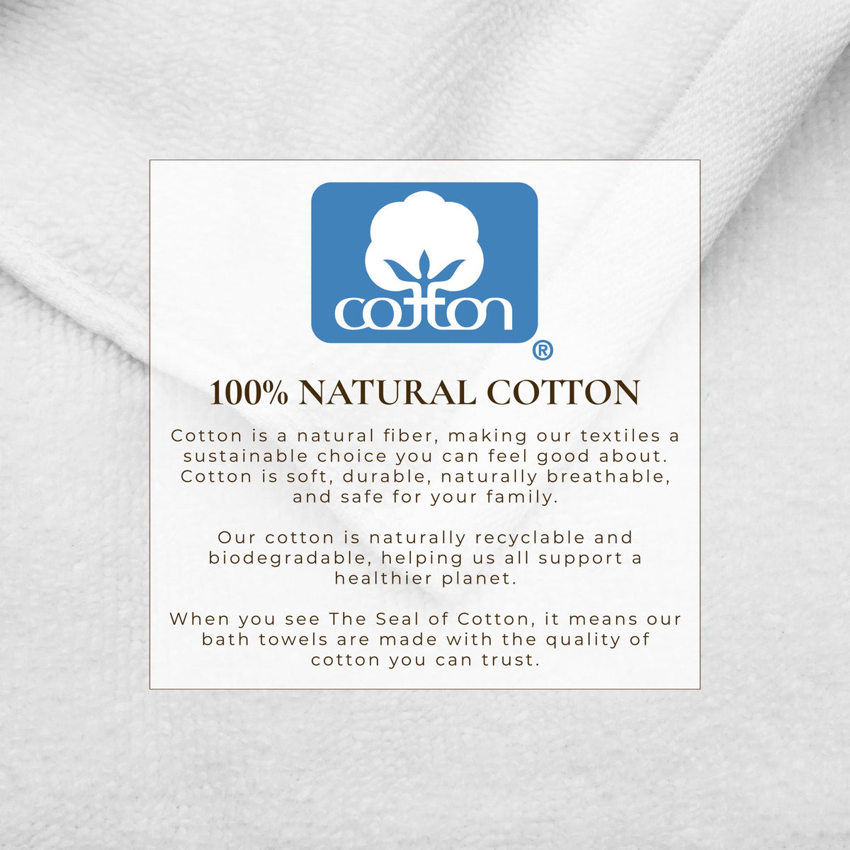 Valery Collection Border-Stitched Cotton 6-Piece Towel Set – view 95
