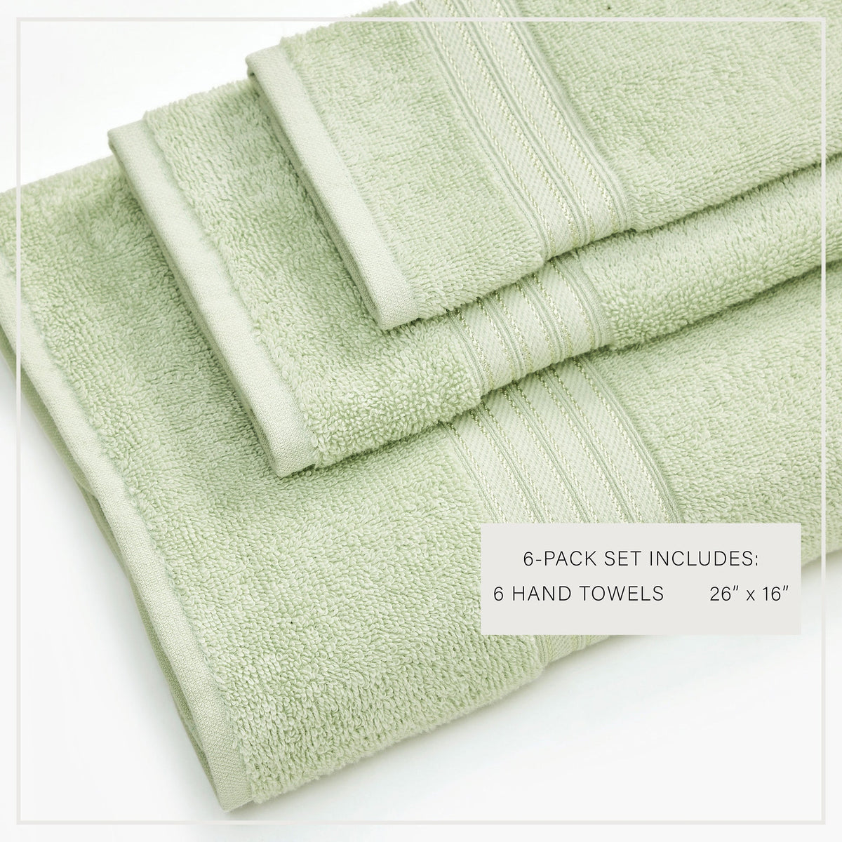 Cooper Collection Cotton Terry Bath Towel Set, Lightweight and Soft – view 71