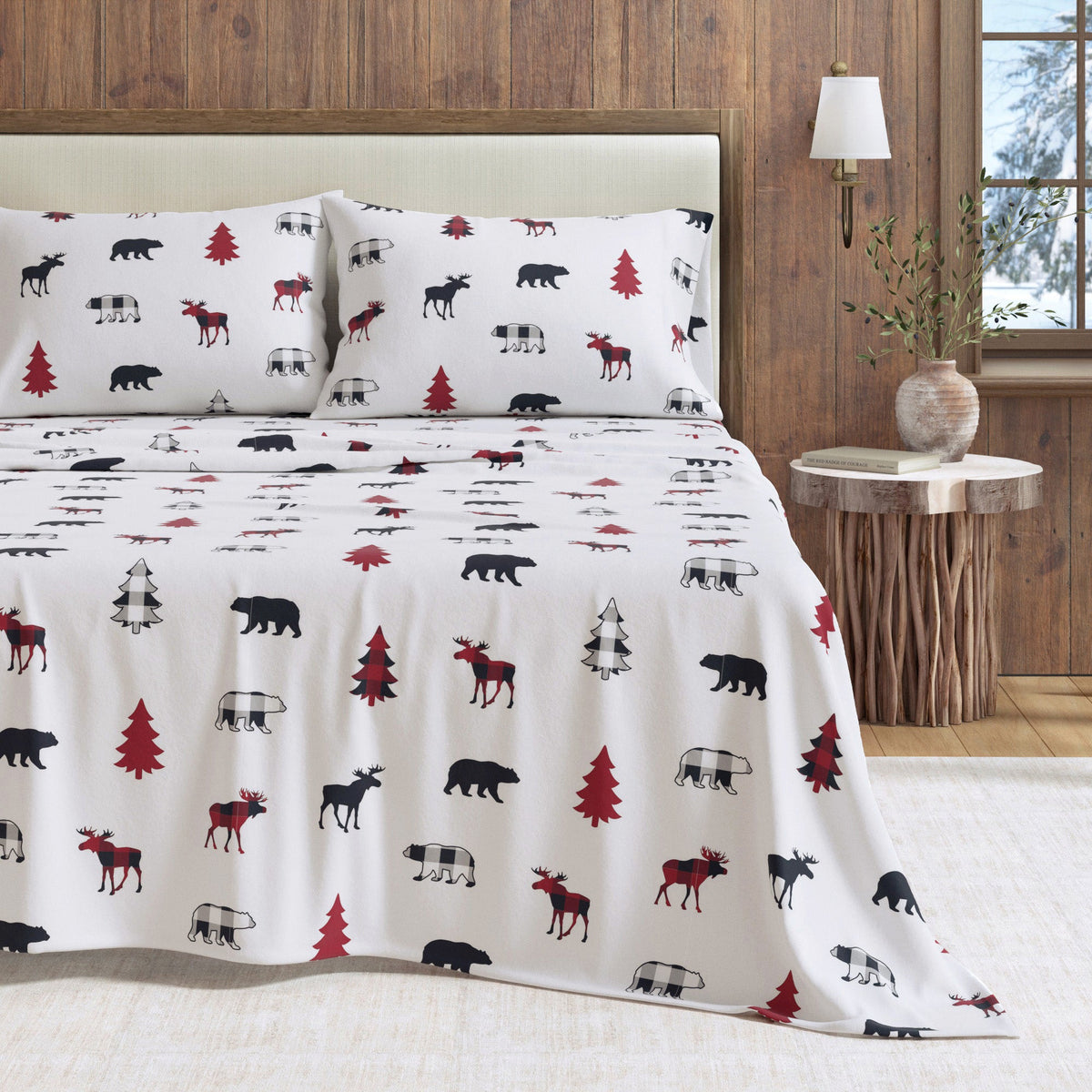 100% Turkish Cotton Flannel Sheet Set – Boulder Collection – view 7