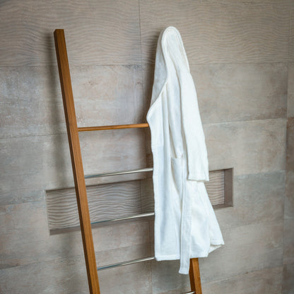 Organic Turkish Cotton Bathrobe and Slipper Set, 700 GSM – view 16