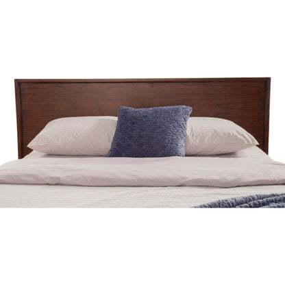 Arden Mid-Century Wood Platform Bed with Low-Profile Headboard – view 7