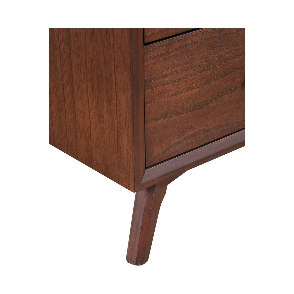 Arden Mid-Century 7-Drawer Dresser, Mahogany in Walnut Finish – view 7
