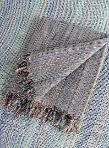 Ala Handwoven Turkish Cotton King Size Blanket – view 9