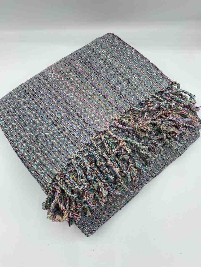 ALA Peshtemal Turkish Cotton Towel, Handwoven 40 x 70 Inch Beach Towel – view 17