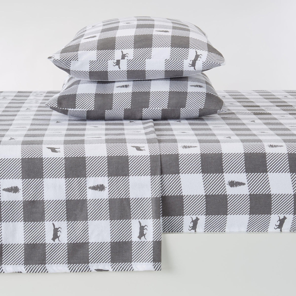 100% Turkish Cotton Flannel Sheet Set – Boulder Collection – view 35