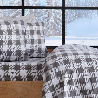 100% Turkish Cotton Flannel Sheet Set – Boulder Collection – view 36