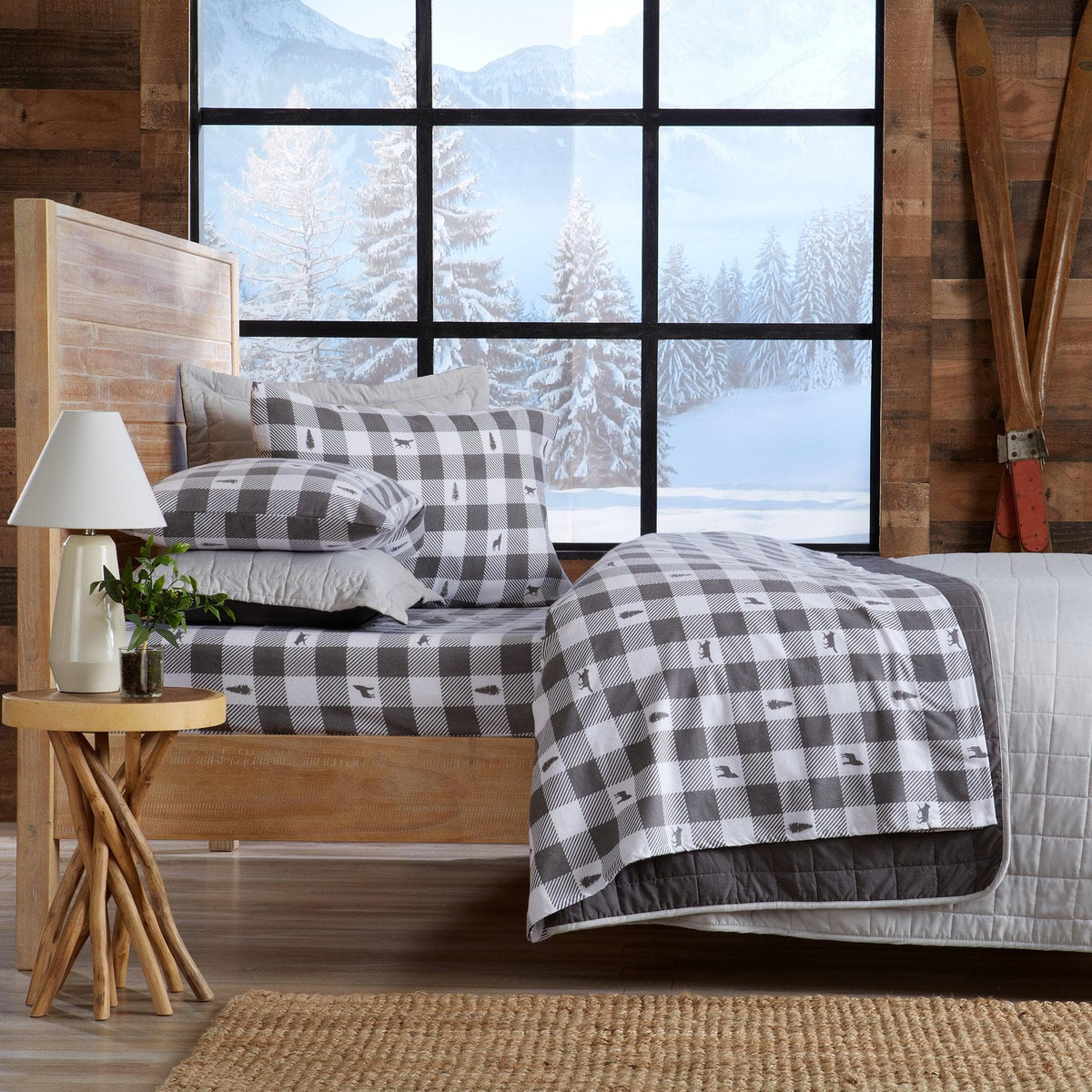 100% Turkish Cotton Flannel Sheet Set – Boulder Collection – view 37