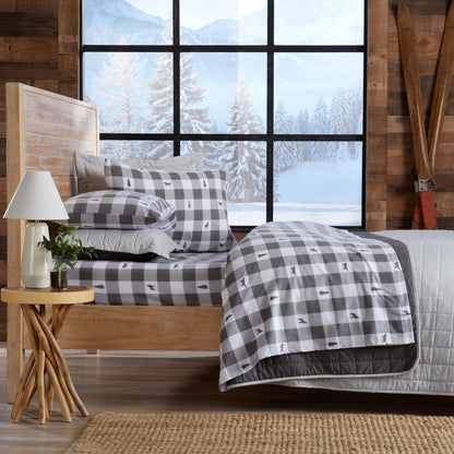 100% Turkish Cotton Flannel Sheet Set – Boulder Collection – view 37