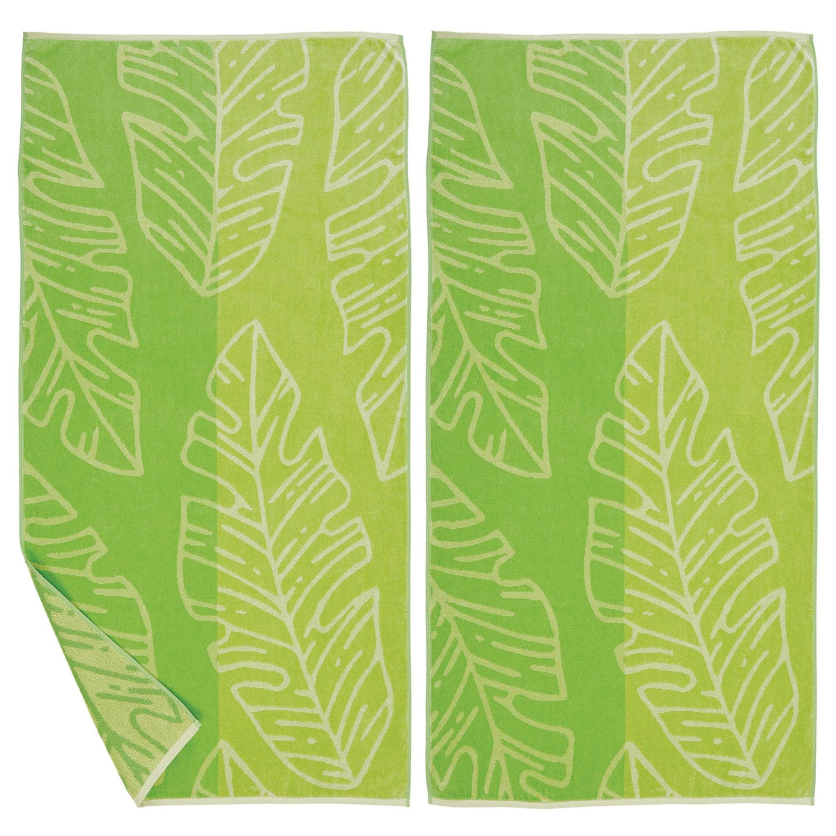Boca Collection 2-Pack Cotton Beach Towels, 30 x 60 Inch Vibrant Prints – view 6