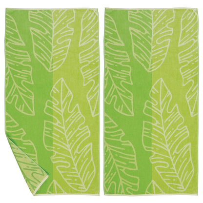 Boca Collection 2-Pack Cotton Beach Towels, 30 x 60 Inch Vibrant Prints – view 6