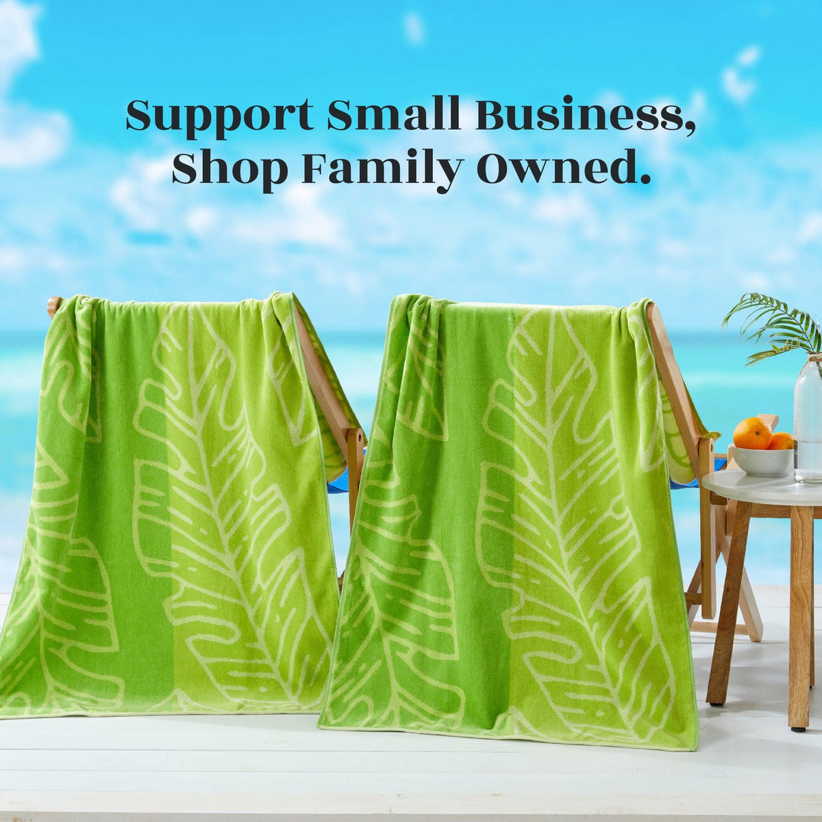 Boca Collection 2-Pack Cotton Beach Towels, 30 x 60 Inch Vibrant Prints – view 11