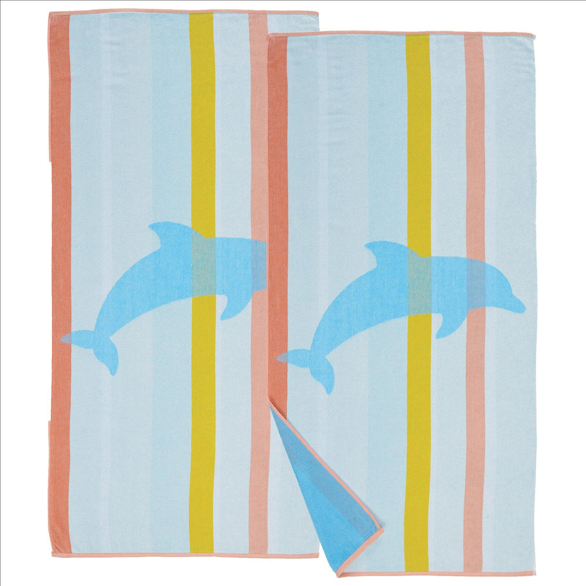 Boca Collection 2-Pack Cotton Beach Towels, 30 x 60 Inch Vibrant Prints – view 13