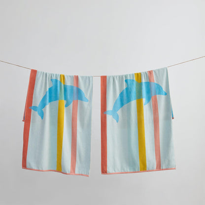 Boca Collection 2-Pack Cotton Beach Towels, 30 x 60 Inch Vibrant Prints – view 14