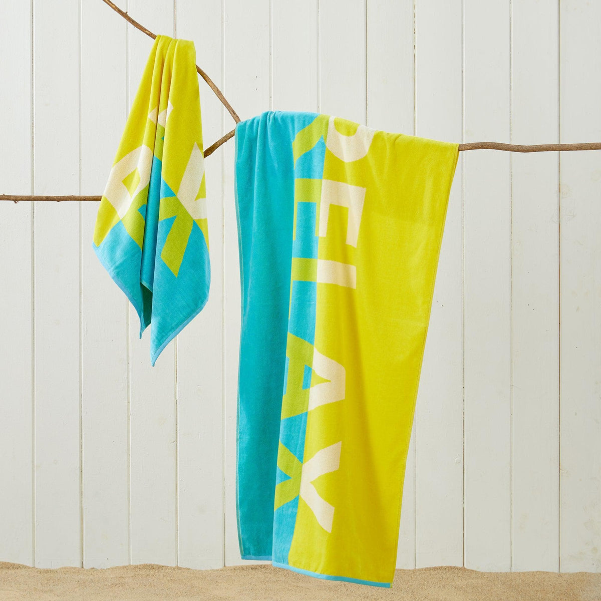 Boca Collection 2-Pack Cotton Beach Towels, 30 x 60 Inch Vibrant Prints – view 21