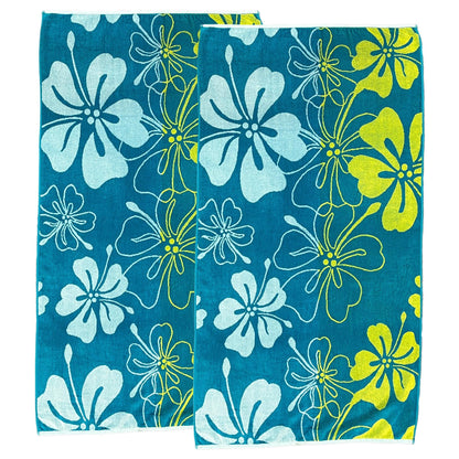 Boca Collection 2-Pack Cotton Beach Towels, 30 x 60 Inch Vibrant Prints – view 25