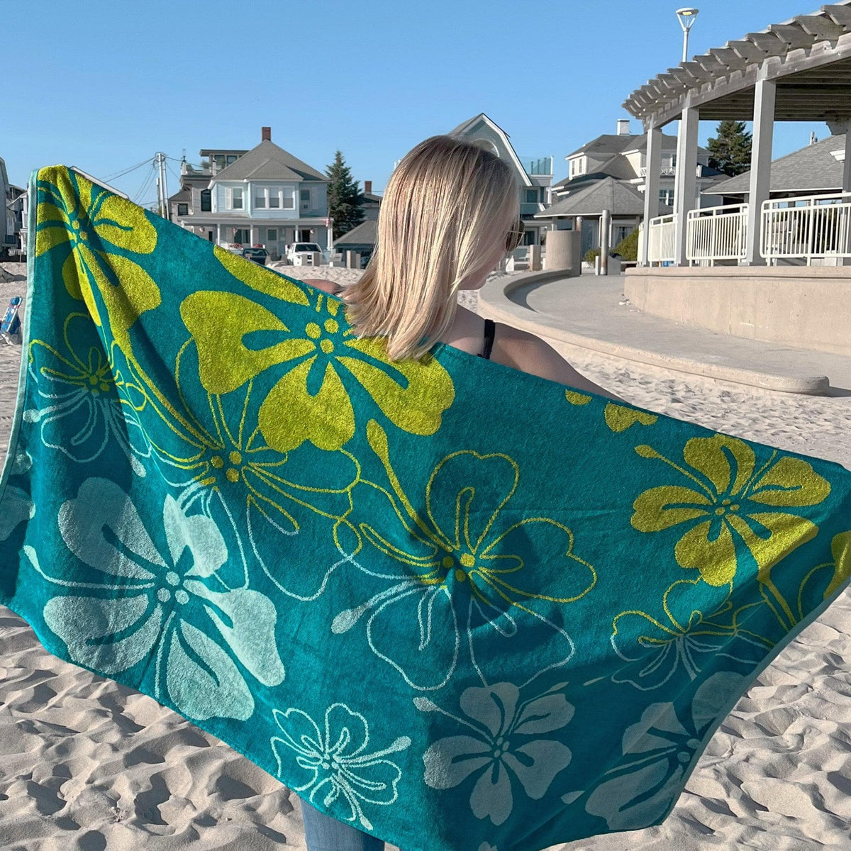 Boca Collection 2-Pack Cotton Beach Towels, 30 x 60 Inch Vibrant Prints – view 26