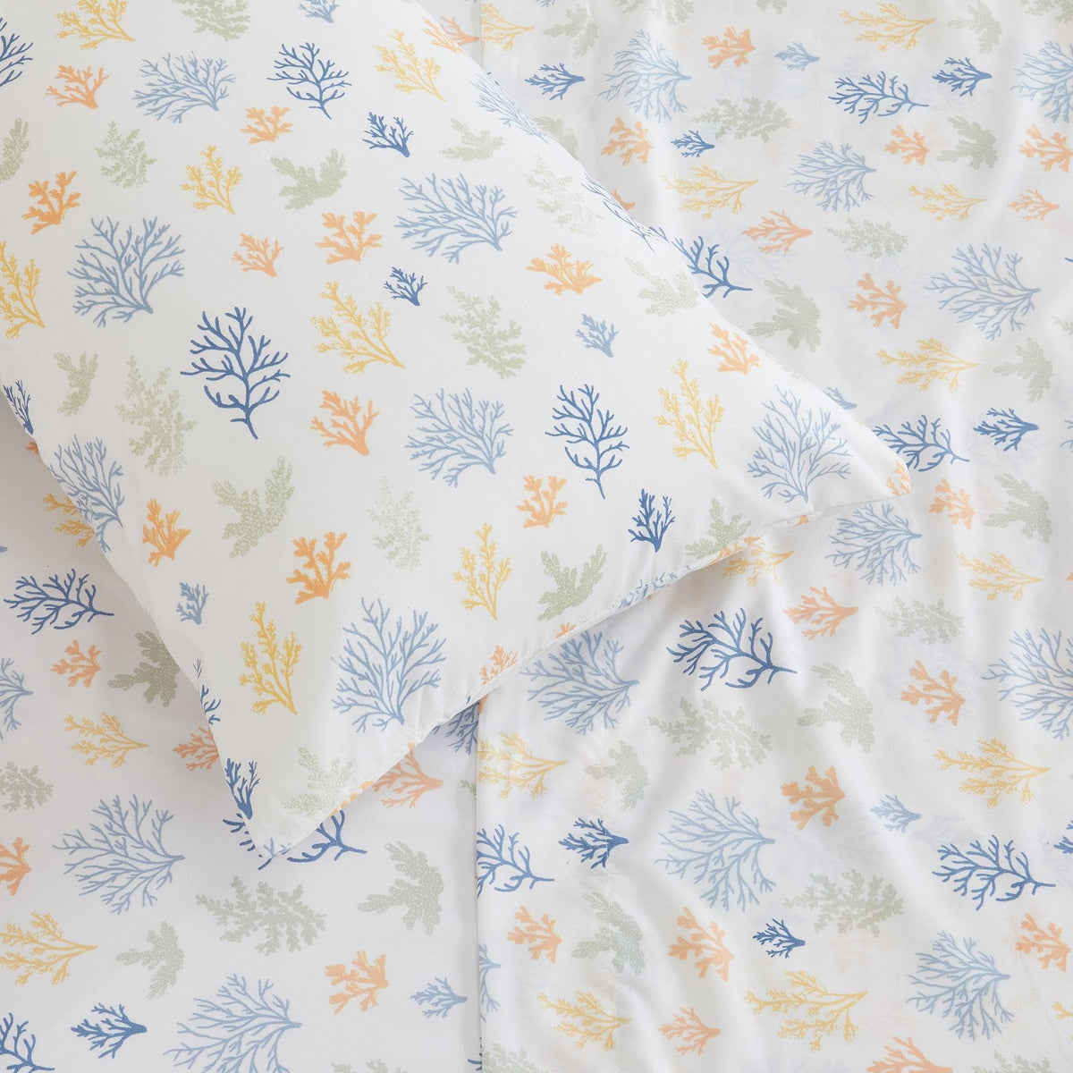 Coastal Print Lightweight Microfiber Sheet Set – Soft Comfort – view 14