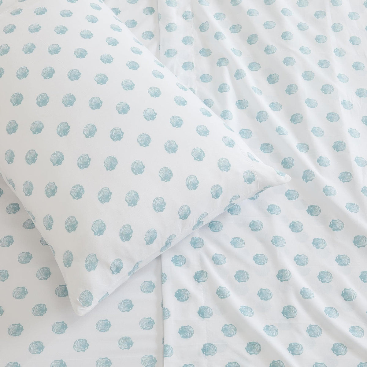 Coastal Print Lightweight Microfiber Sheet Set – Soft Comfort – view 10