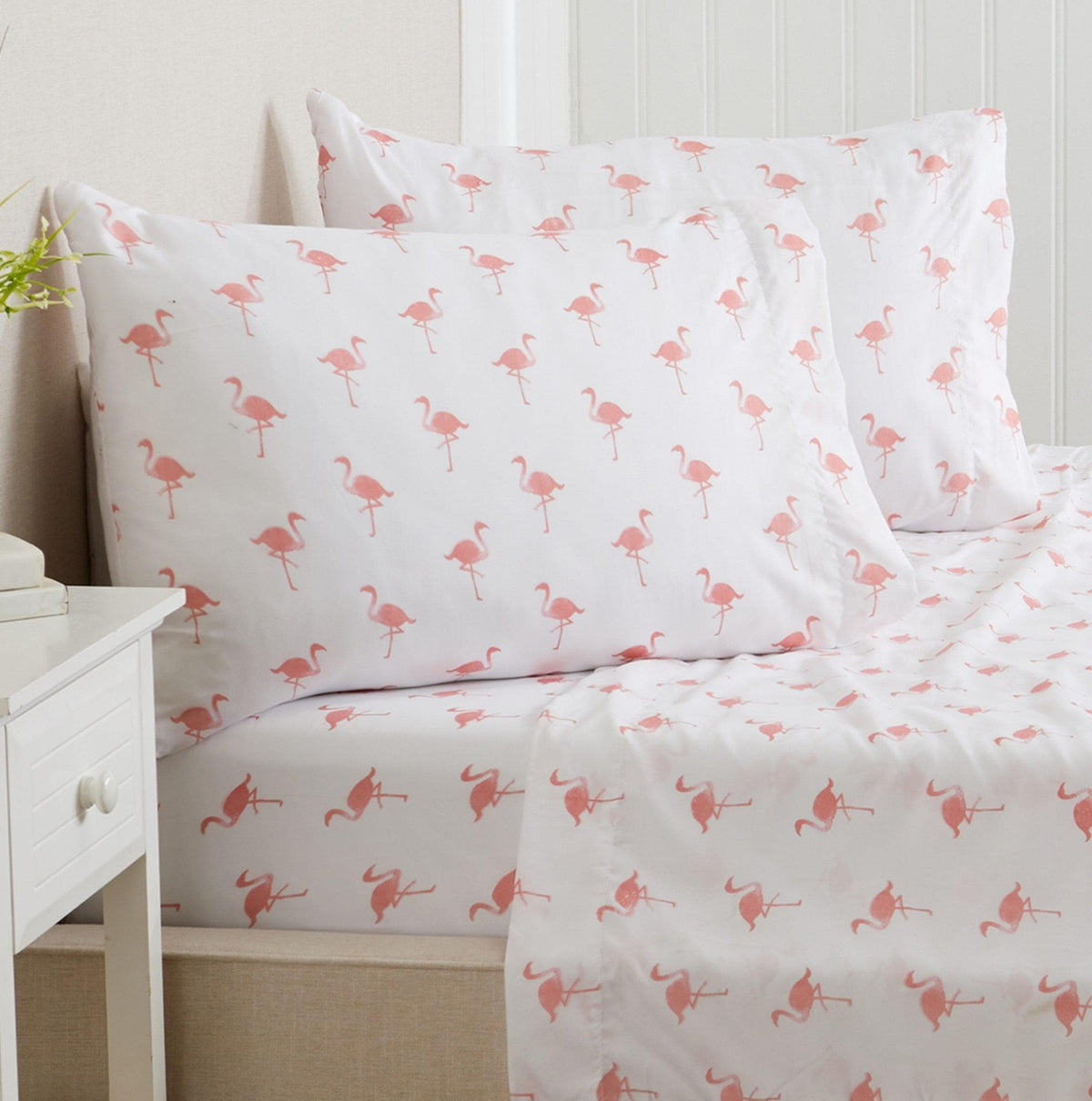 Coastal Print Lightweight Microfiber Sheet Set – Soft Comfort – view 23