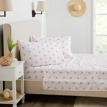 Coastal Print Lightweight Microfiber Sheet Set – Soft Comfort – view 24