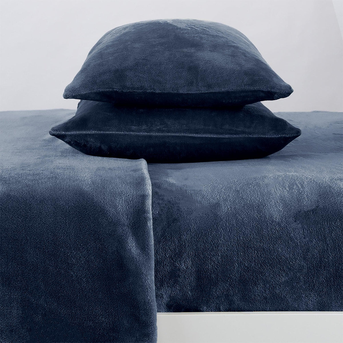 Jewel-Toned Velvet Plush Sheet Set – Velvet Luxe Collection – view 7