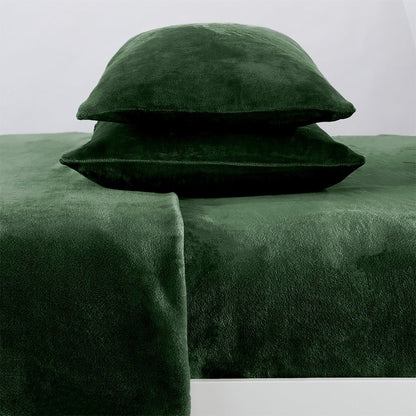 Jewel-Toned Velvet Plush Sheet Set – Velvet Luxe Collection – view 4