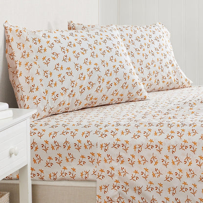 Watercolor Floral Microfiber Sheet Set – Delia Collection – view 22