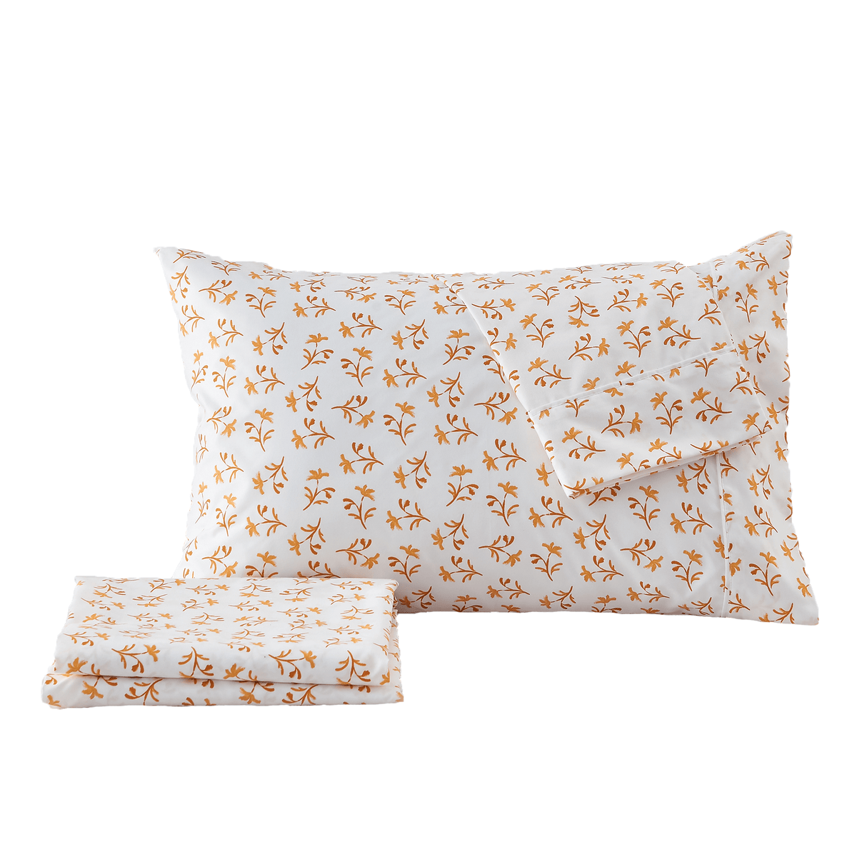 Watercolor Floral Microfiber Sheet Set – Delia Collection – view 24