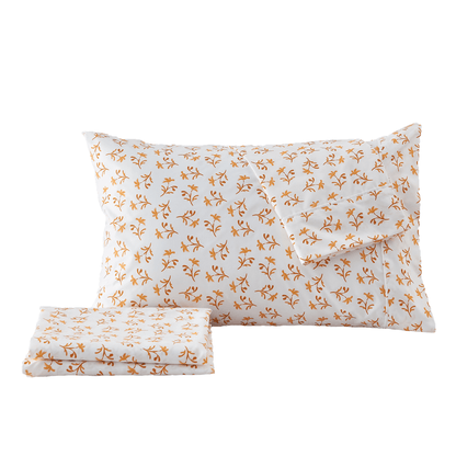 Watercolor Floral Microfiber Sheet Set – Delia Collection – view 24