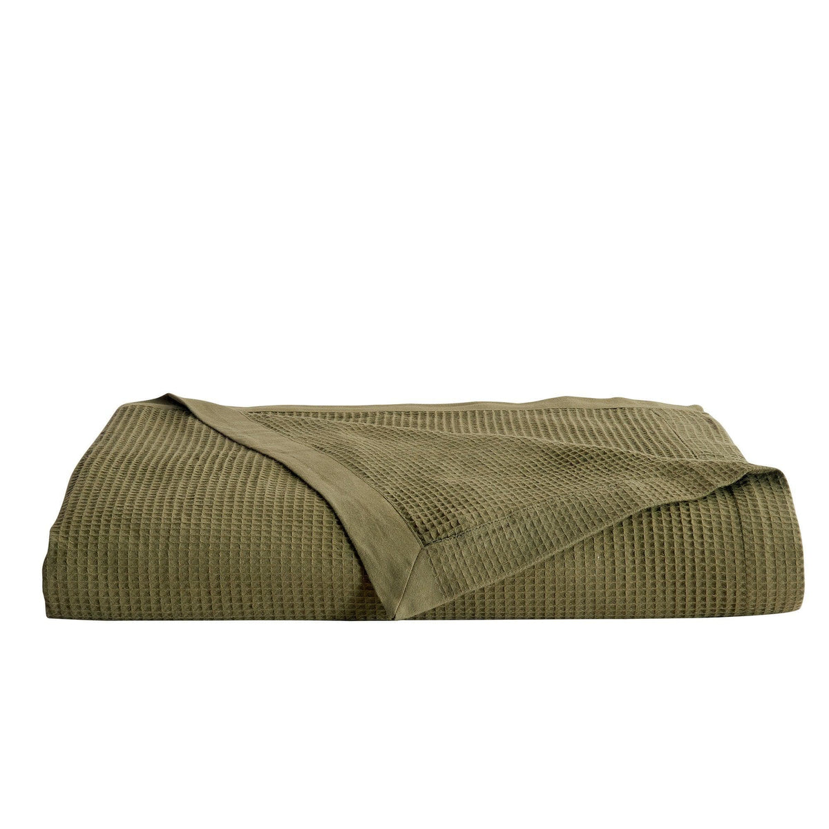 Hazel Collection 100% Cotton Waffle Weave Blanket – view 5
