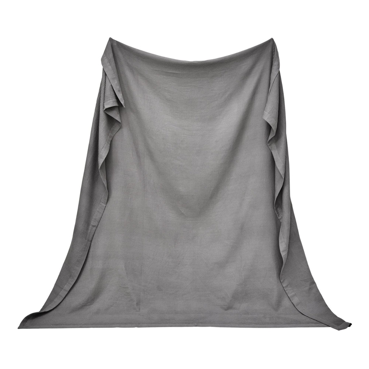 Hazel Collection 100% Cotton Waffle Weave Blanket – view 9