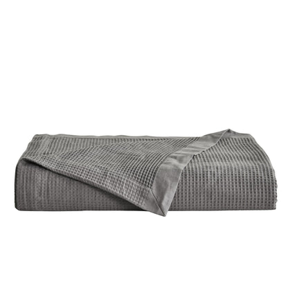 Hazel Collection 100% Cotton Waffle Weave Blanket – view 11