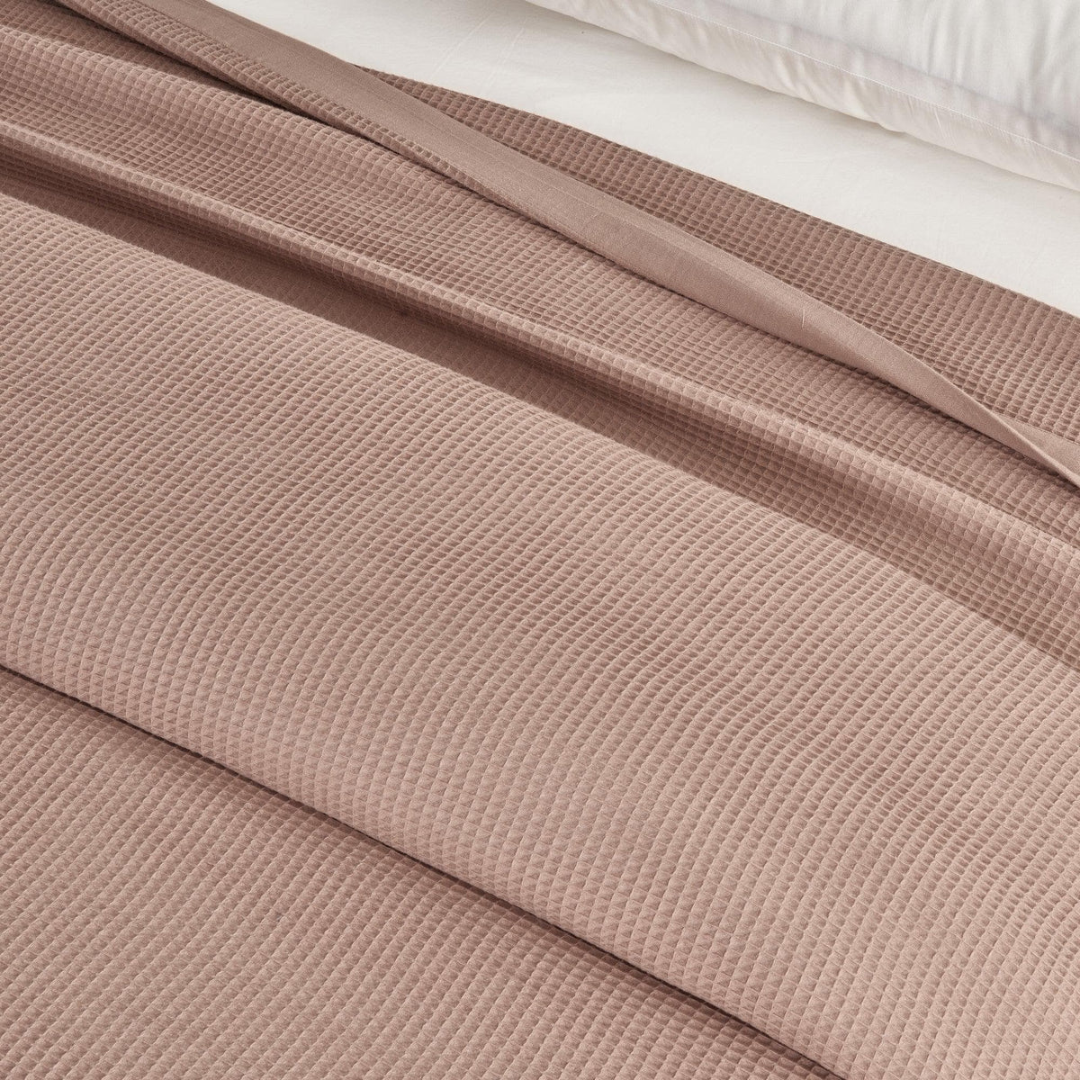 Hazel Collection 100% Cotton Waffle Weave Blanket – view 26