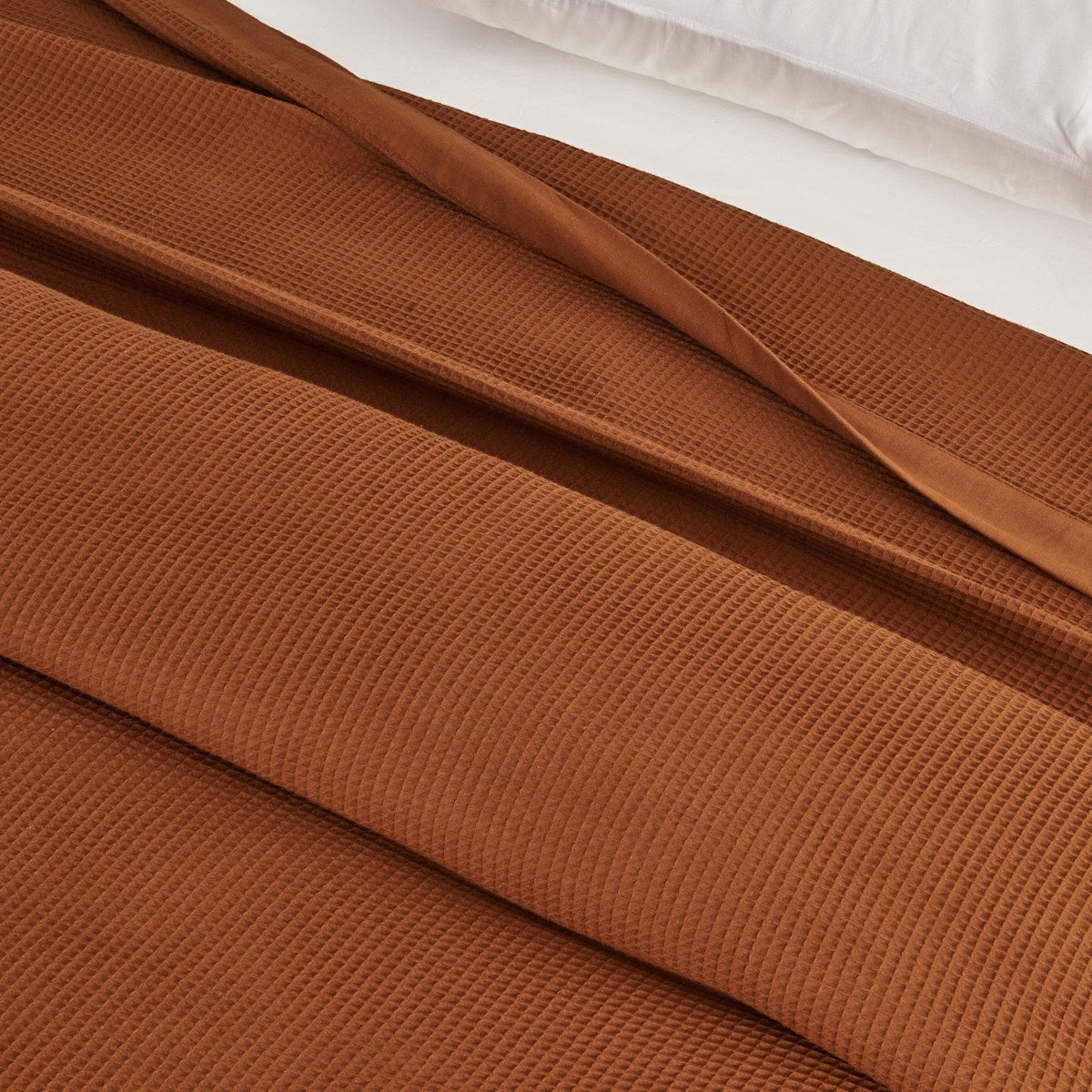 Hazel Collection 100% Cotton Waffle Weave Blanket – view 32