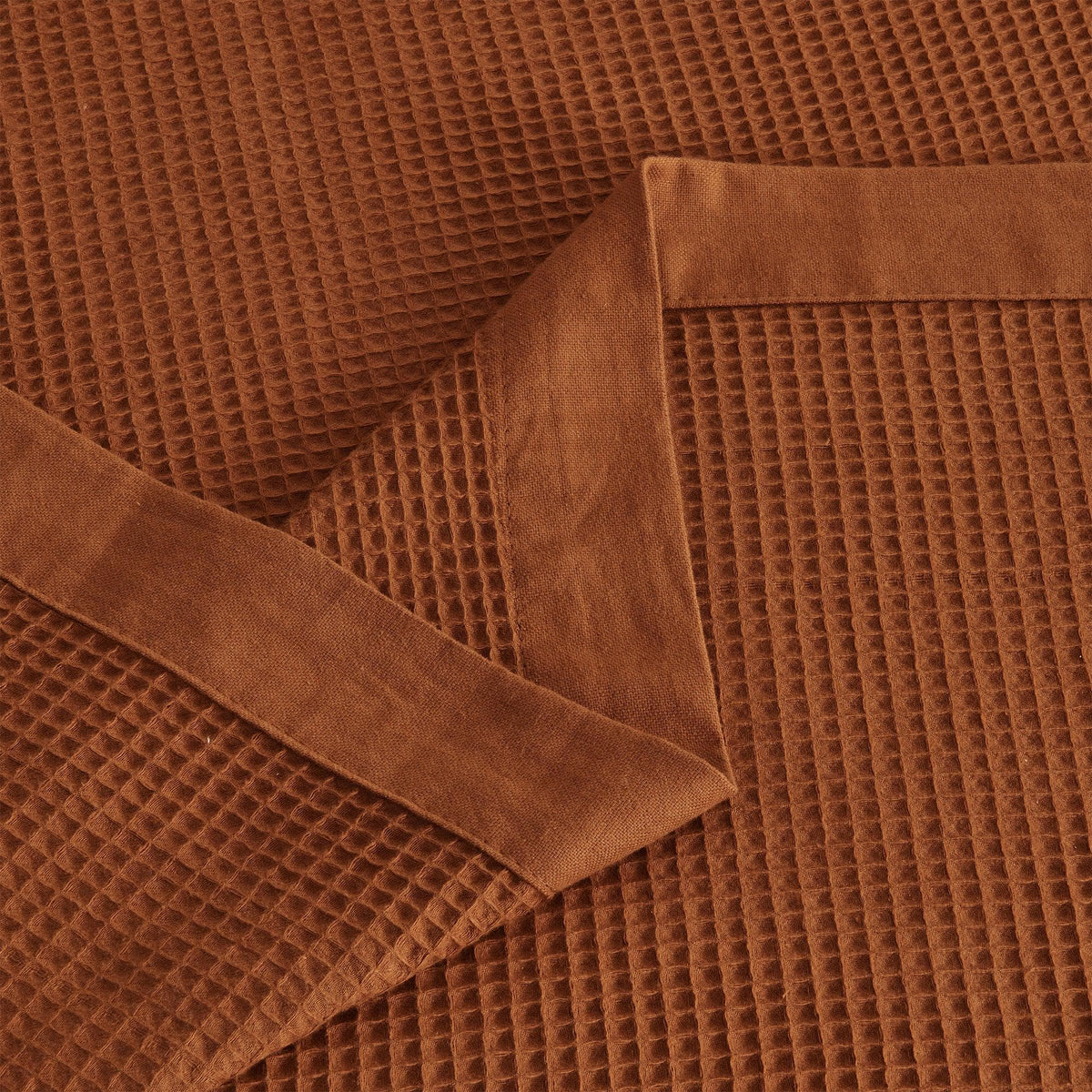 Hazel Collection 100% Cotton Waffle Weave Blanket – view 34