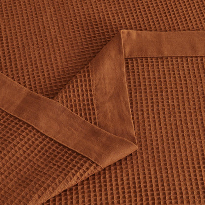 Hazel Collection 100% Cotton Waffle Weave Blanket – view 34