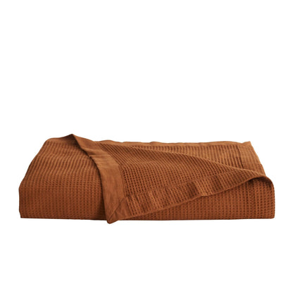 Hazel Collection 100% Cotton Waffle Weave Blanket – view 35