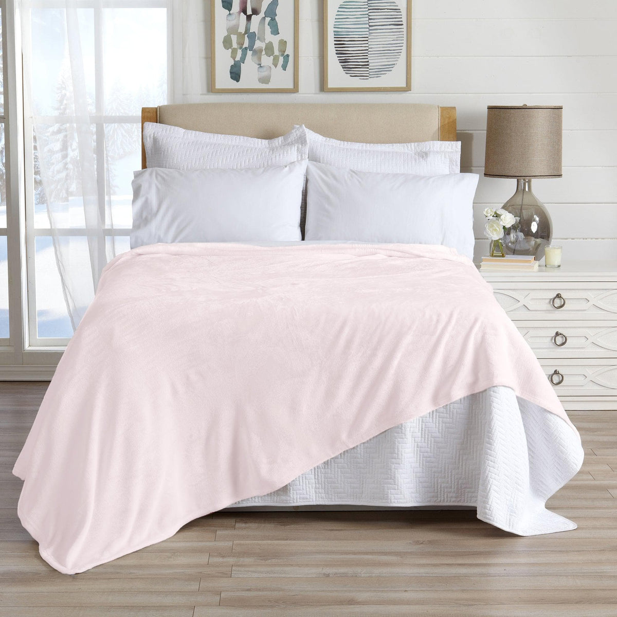 Avianna Collection Velvet Plush Bed Blanket in Twin to King and Throw – view 43
