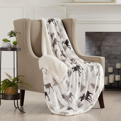 Cielo Collection Reversible Velvet Plush Sherpa Luxury Bed Blanket – view 48