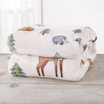 Pearl Collection Holiday Print Velvet Plush Throw and Bed Blanket – view 23