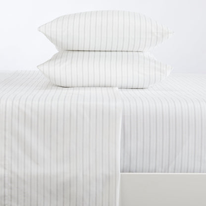 Classic Stripe Microfiber Sheet Set – Adeline Collection – view 8