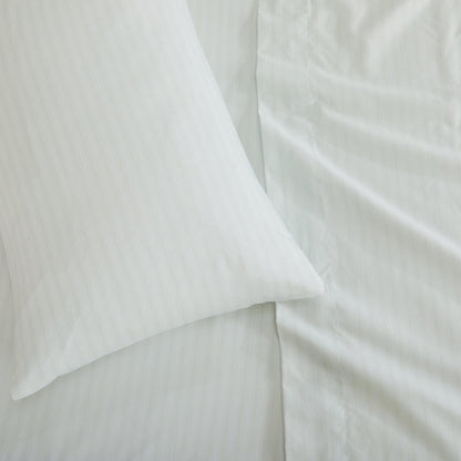Classic Stripe Microfiber Sheet Set – Adeline Collection – view 23