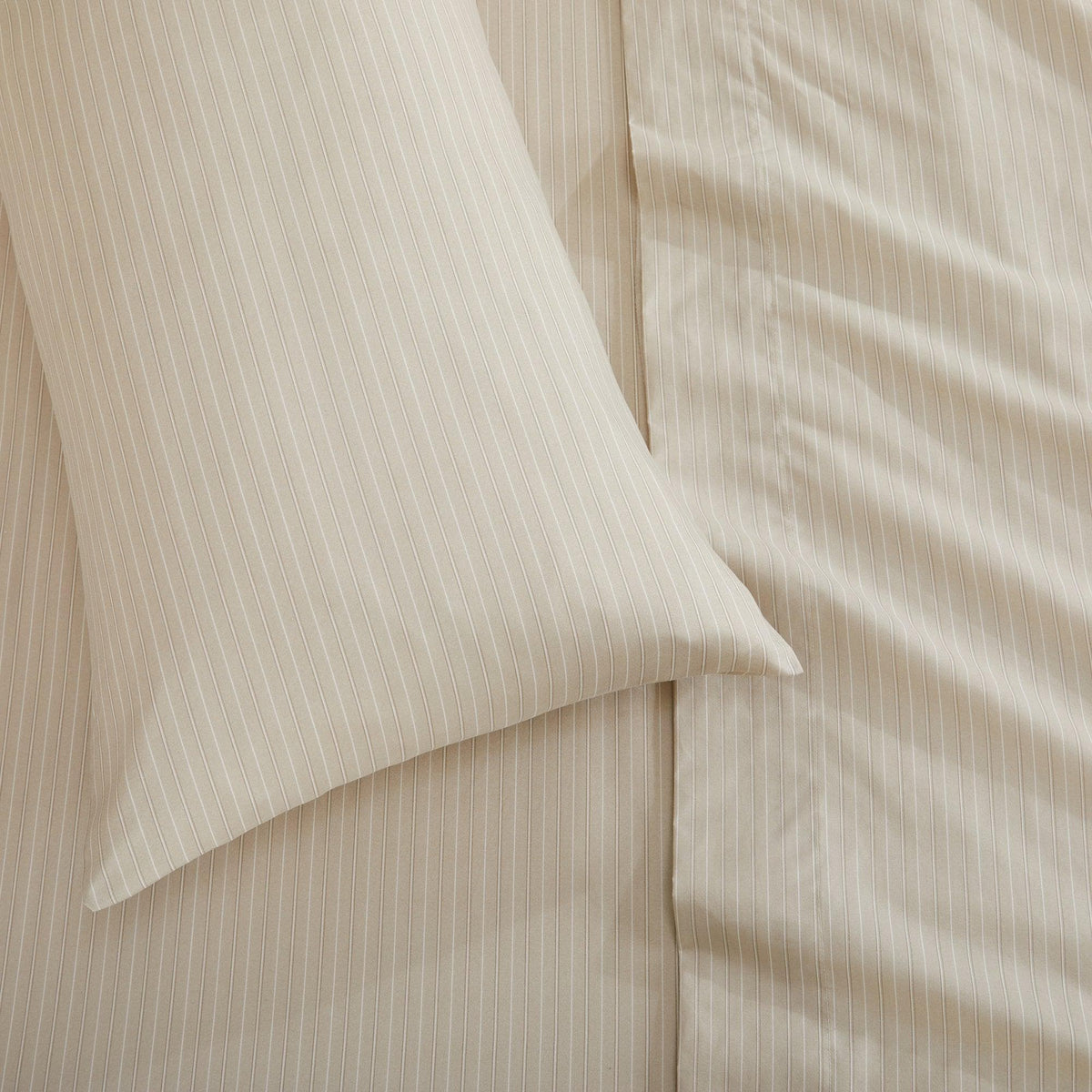 Classic Stripe Microfiber Sheet Set – Adeline Collection – view 16